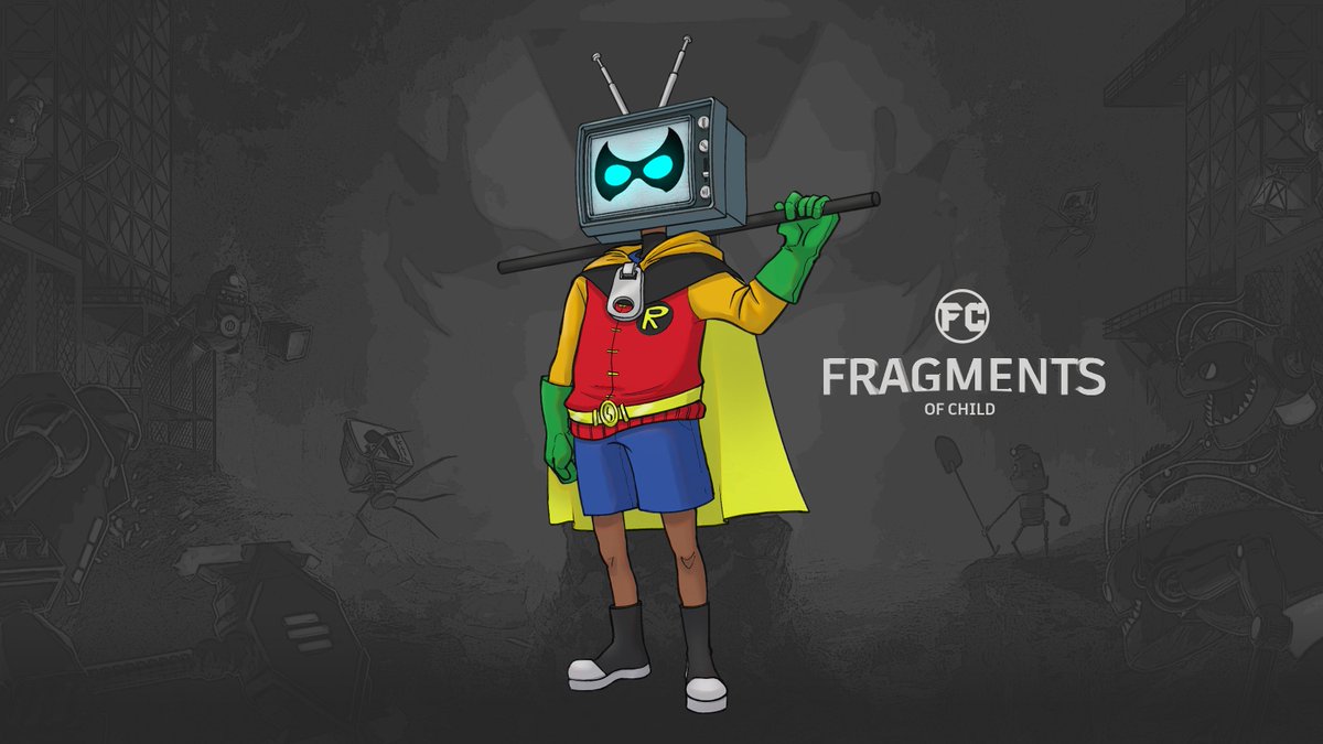 Fragments of Child (@fragmentschild) on Twitter photo Holy costume party, what a Knight we have here! #GothamKnights
We want to celebrate this #DCFandome event with a cosplay of Dick Grayson #Robin made by our concept artist <a href="/pauladperez_art/">pauladperez - commissions closed</a> ! That TV head surely is gonna give him superpowers!📺
#DCfandome2021 #dccomics Holy costume party, what a Knight we have here! #GothamKnights
We want to celebrate this #DCFandome event with a cosplay of Dick Grayson #Robin made by our concept artist <a href="/pauladperez_art/">pauladperez - commissions closed</a> ! That TV head surely is gonna give him superpowers!📺
#DCfandome2021 #dccomics