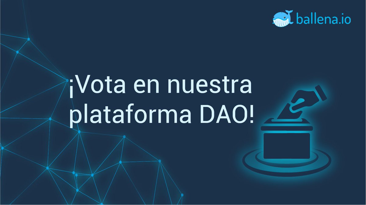 BallenaioE's tweet photo. 🗳 Votación https://t.co/0JA5ojP4Z5!

👀 Modificación de multiplicadores del reparto de recompensas en las Vaults

👉 Vota en nuestra plataforma: https://t.co/XiS9FVNmWr

Si tienes $BALLE depositado en la Pool puedes participar en las decisiones emitiendo tu voto! https://t.co/TtTWYo6VyT