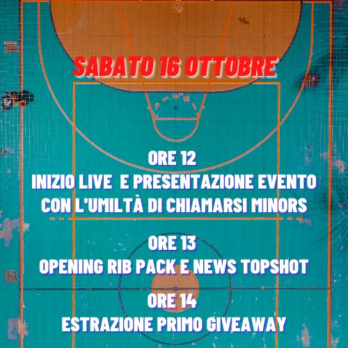 ShotItalia's tweet photo. 🚨NBA ITALIA COMMUNITY LOUNGE LIVE🏀
DOMANI A MEZZOGIORNO!

👀LIVE rivelati tutti i GIVEAWAY speciali organizzati! 
🎁ESTRAZIONE vincitore del primo.. 
Pacco 📦Playoff 2021! 
Come?
🏀 RETWEET&amp;LIKE
🏀 TAG 🇮🇹 🏀FRIEND E USA #NBATOPSHOTITALIANCOLLECTORS
🏀 SEGUI LA LIVE 
LINK IN BIO https://t.co/lZhFLFVjz0