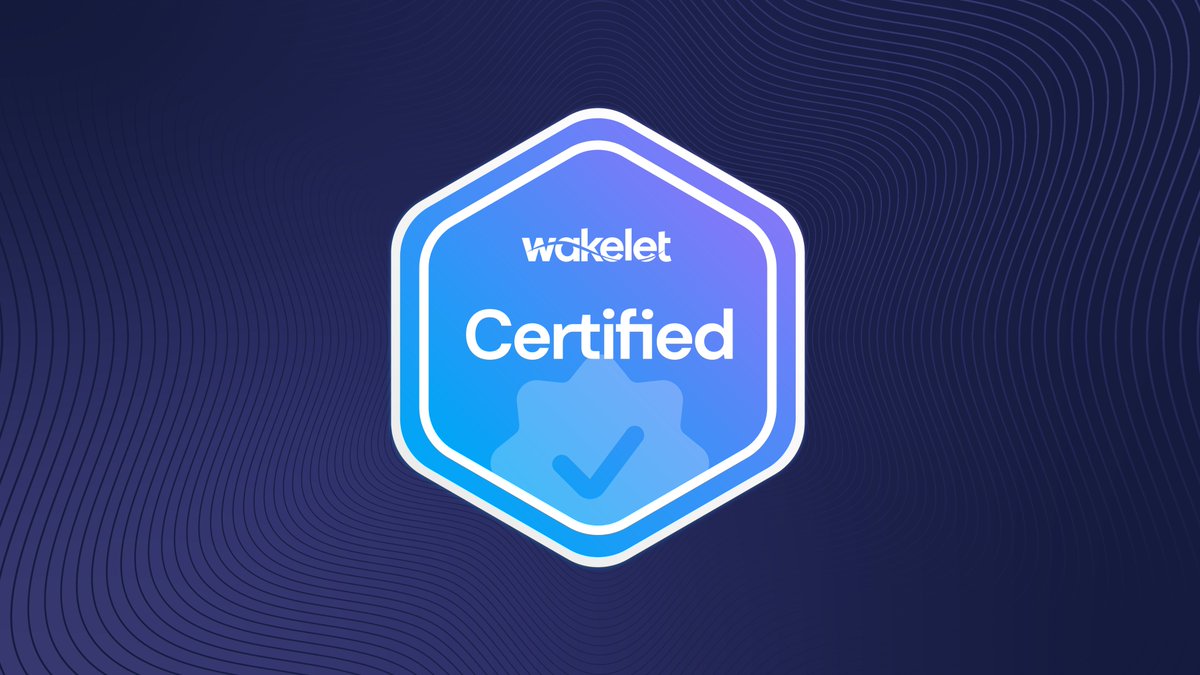 Woo!! 🥳 I completed the course and I'm officially Wakelet Certified! 🎉 You can become certified too: wakelet.com/@wakeletcertif…