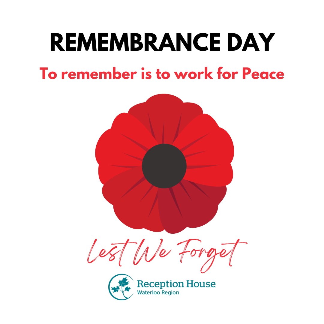 Reception_House's tweet image. Today marks #RemembranceDay. Today, we remember those lives who have been impacted by war. We pray for those continuing to experience war.We pray for those who are working for peace. 
Lest we forget. To remember is to work for peace.
#Remembranceday #Lestweforget #WorkforPeace