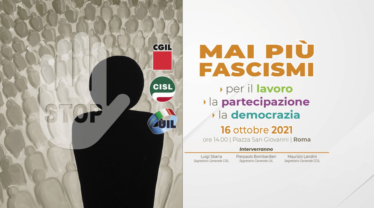 CgilSol's tweet image. Come SOL CGIL , occupandoci prevalentemente di disoccupati e inoccupati, non solo condanniamo l’attacco fatto alla casa dei lavoratori 👉urly.it/3f_22

#solcgil #maipiùfascismi #16ottobre