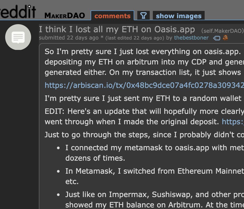 An interesting story occurred over the past few weeks. It starts with a mistake we see far too often in DeFi - a user has accidentally sent some ETH to the wrong address. The end result is a heart-warming story full of ingenuity.

🧵👇