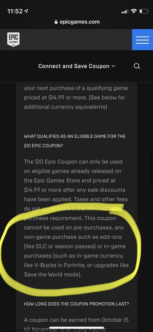 How to use 10 epic games coupon
