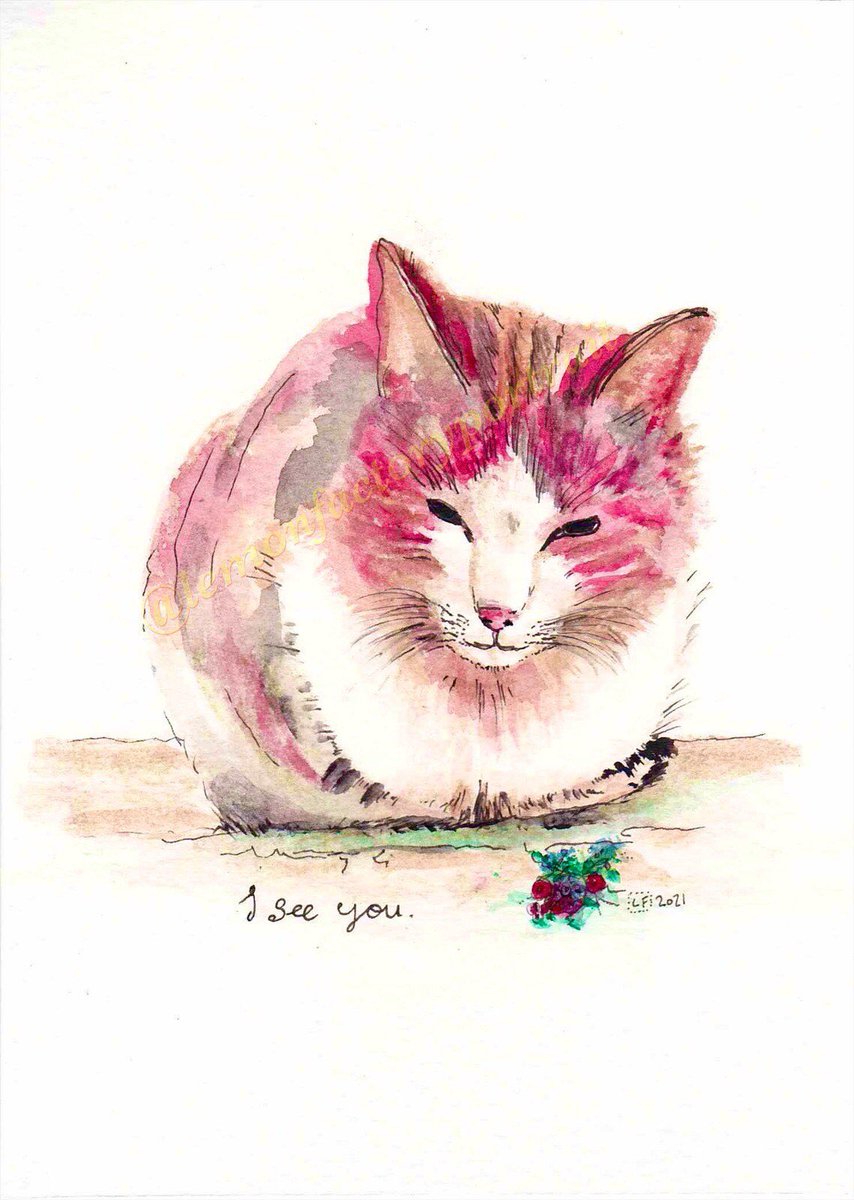 tomanyflowerpot's tweet photo. Excited to share the latest addition to my #etsy shop: Original watercolour painting, Pink Cat Cards and Prints, Pink Cat painting, Pink framed artwork #pinkcat #Pinktober #HandpaintedCat #Animalart #watercolourpainting #photorealist #petportrait https://t.co/N1HCeqxRRs https://t.co/RASxwEhCIM