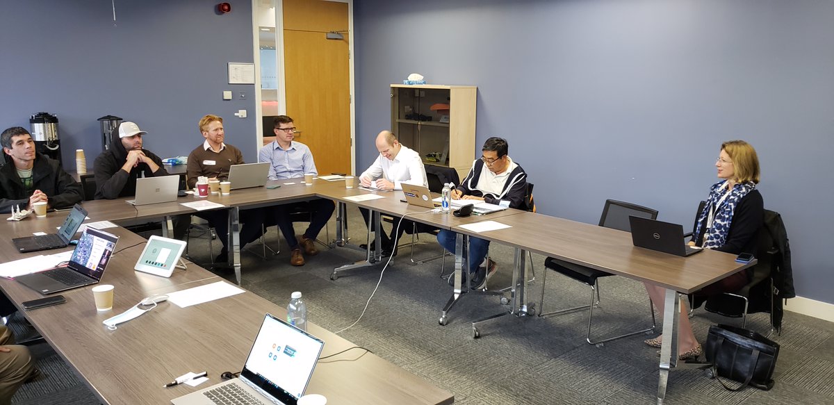 TMABlueTech's tweet image. #TMABlueTech Mission visit to Harwell Space Campus. Thanks to CEO Stuart Martin and BizDev Director Sean McCarthy for hosting us on the UK Satellite Applications Catapult site. Incredible cooperation effort in full stride. We are learning by networking here.