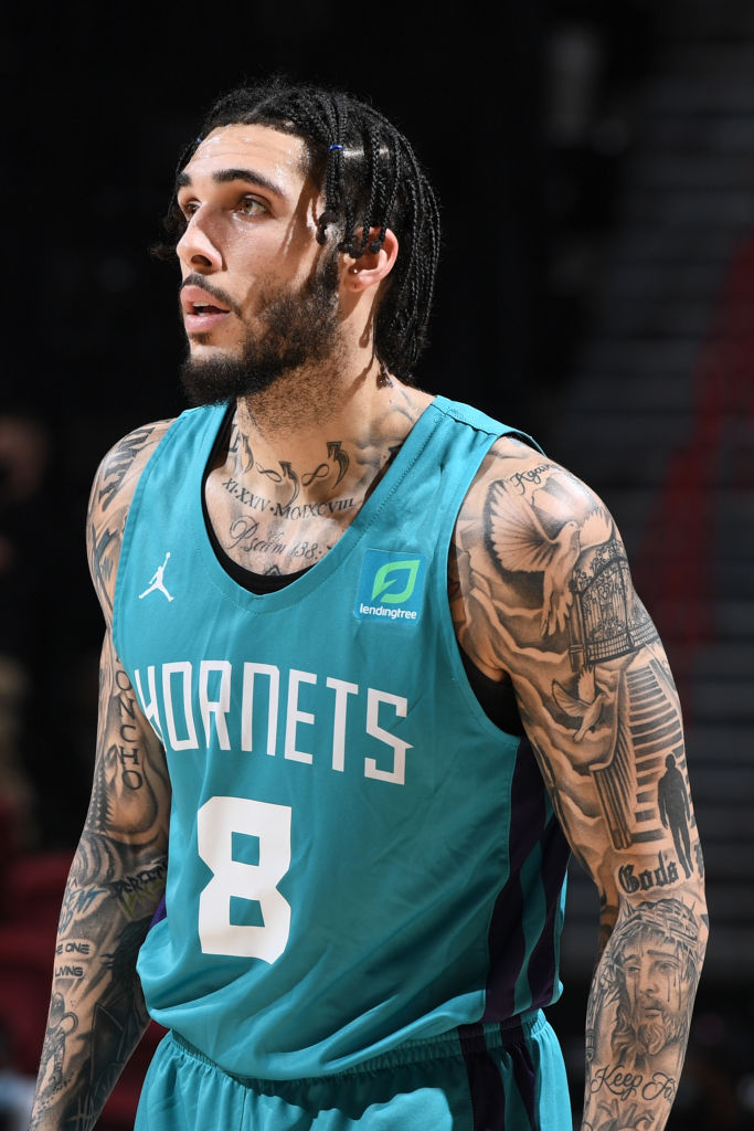 liangelo ball hornets jersey