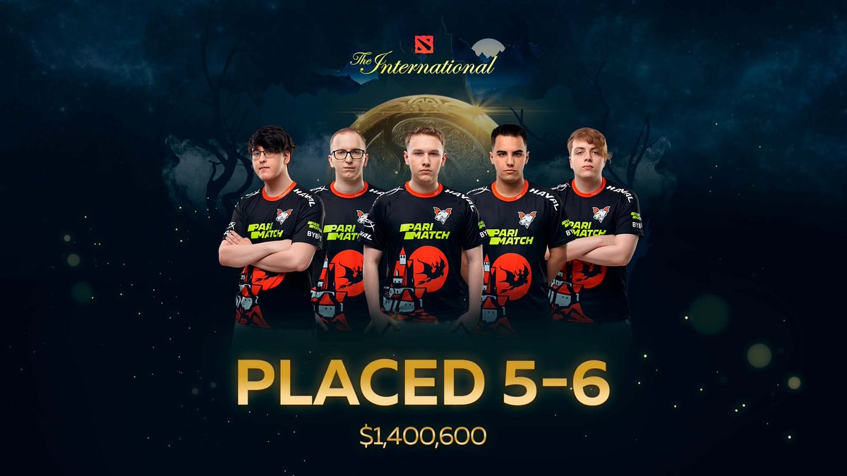 virtuspro's tweet photo. Here ends our journey at The International. 

We placed 5th-6th.

We want to thank everyone who rooted for us! Together we proved that The Bears are capable of many things. https://t.co/7JjGuvqlxx