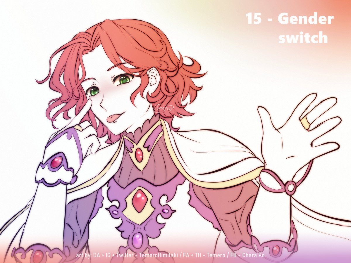 TemeroHimitaki's tweet photo. inktober day 15 - gender switch
I drew Malty!

originally the clothes were supposed to be altered more but it somewhat worked as it is so I left it.

I like to call this genderbend 'the bitch prince'.

#shieldhero #inktober #digitalart https://t.co/IN7fHgMlKG