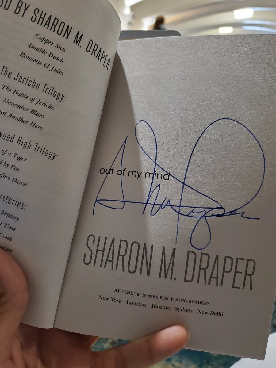 Representation matters.... The books our children are exposed to matters! Author Sharon Draper reminded us of this today. #FEA2021