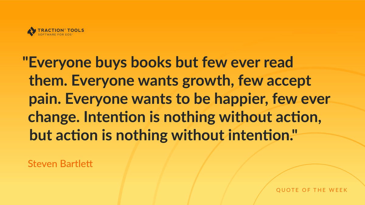 bloomecosystem's tweet image. Take this with you to the weekend, my friend! 💥
#EOSsoftware #Traction #SoftwareForEOS #EOS #Leadership #TractionLove #Entrepreneur