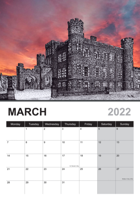 JacktonArt's tweet photo. Continuing the tour of our 2022 calendar...
March? We all come out of hibernation and a stay at Stobo Castle is a real treat #SoStobo
April? It has to be April showers and our view over Arthurs seat in #Edinburgh
Calendar now available at https://t.co/umFjG5YO6N https://t.co/KcKV2WeJpi