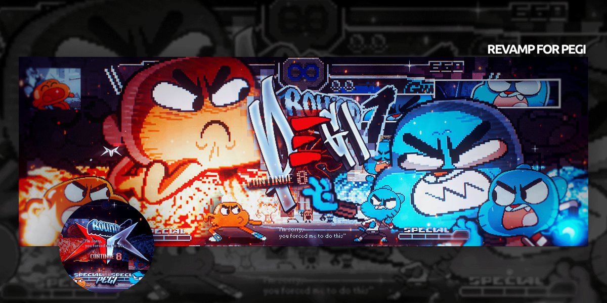 Amazing World of Gumball // Gumball vs Darwin
REDSHYFT // Revamp for <a href="/Pegups_/">Pegi.</a>