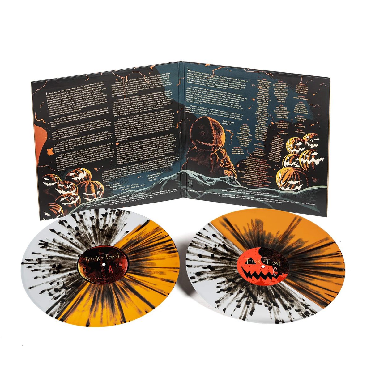 #31DaysOfHorrorSoundtracks Day 15: Trick R Treat (2007)
Composed by Douglas Pipes

Standout track: Spooky Guidelines youtube.com/watch?v=j2_gQL…

JUST re-issued on <a href="/waxworkrecords/">Waxwork Records</a>
