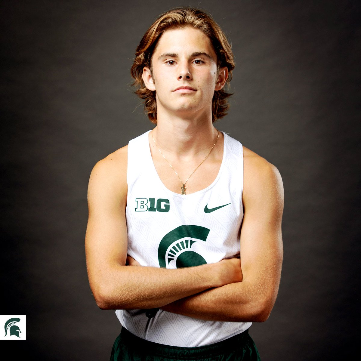 The men's team grabs second place in the 8K "B" race at Nuttycombe. Nathan Larson finishes with the top MSU individual time of 25:04.9 to take 18th.

Women's 6K championship race starts at 1:20 p.m.

#GoGreen
