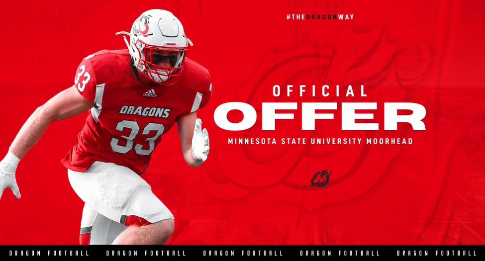 Super excited to announce I’ve received an offer from Minnesota State University- Moorhead! <a href="/msum_football/">MSUM Dragon Football</a> <a href="/CoachRoehrich/">Abraham Roehrich</a>