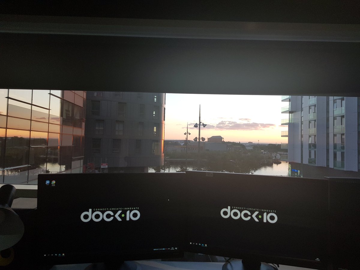 I have a better view than the editors 😂 Love my #editsuite <a href="/dock10/">dock10</a> #TVdrama <a href="/BBC/">BBC</a> <a href="/netflix/">netflix⁷</a> #postproduction #Avid