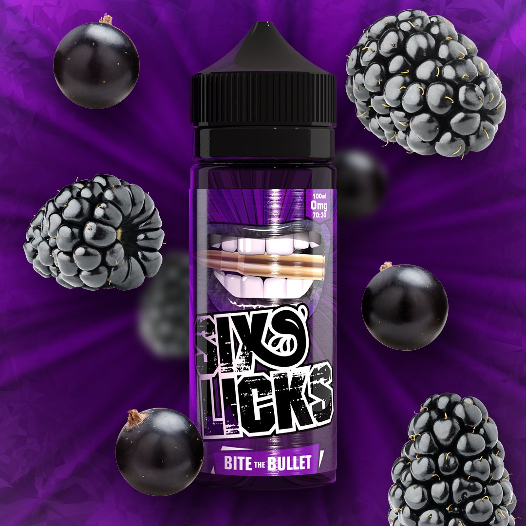 Bite the bullet blackberry and aniseed hits the target every time.
Blackcurrant, Aniseed &amp; Ice #sixlickseliquid #sixlicks #onlineeliquids
#viral