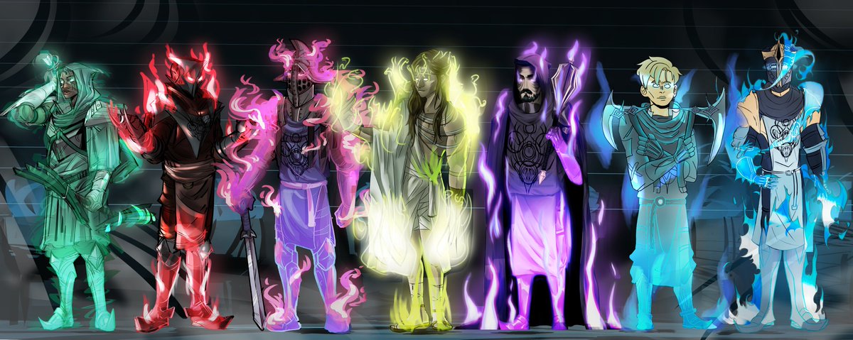 ASTVITU's tweet image. ✨COLLAB ORDO CALAMITAS com os amigão!!!🙌💖@FubukiiAST AMALIA E MARIUS 
@guedelhaaa MARIUS E REMUS
@pesathler GAIUS
@CabeloCurtoOf  CELESTINE
@Lmaogooo VERITUS
@Sammycoruja FAUSTUS
Foi top d mais d fazer a artezinha com esses lindo✨#Calamidade