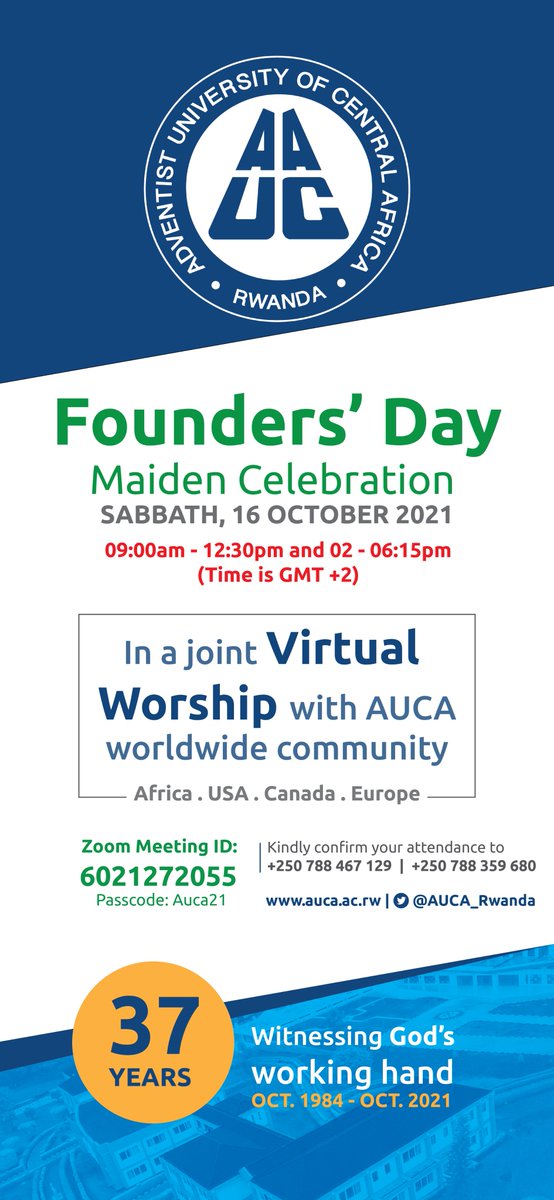 Adventist University of Central Africa tweet media