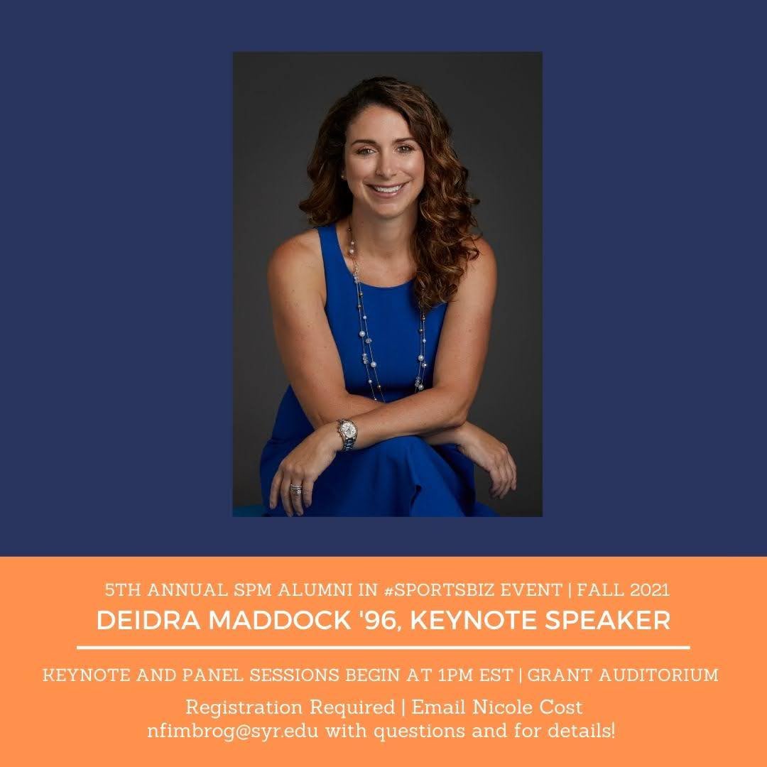 So excited to have <a href="/DeidraMaddock/">Deidra Maddock</a> as our keynote speaker!