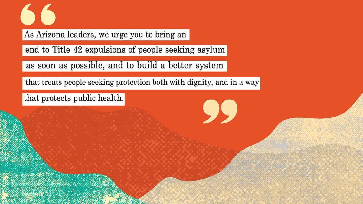 #ENDTITLE42! Resignation after resignation, statement after statement, expulsion after expulsion, petition after petition...and the Biden administration and Mayorkas are continuing to defend this cruel and ILLEGAL policy! Title 42 is a violation of human rights and int'l law!