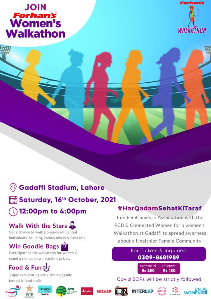 Finally…. Tomorrow . <a href="/WalkathonP/">WalkathonPakistan</a>  #HarQadamSehatKiTaraf