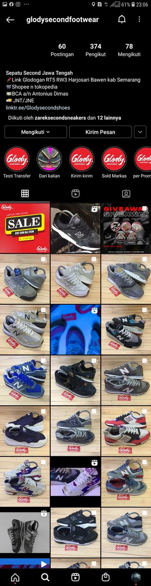 DeryanArga's tweet photo. Attention⚒️
Edisi membantu teman,, untuk memenuhi hasrat persepokatan, glody second footwear mengadakan sale potongan 30k All item waktu terbatas. Yuuk buruan digas mumpung barang masih ada. Bantu follow dan lihat2 dulu siapa tau cocok 🙏

Ig : Glodysecondfootwear
@therealdajjal https://t.co/FC7b5uFACE