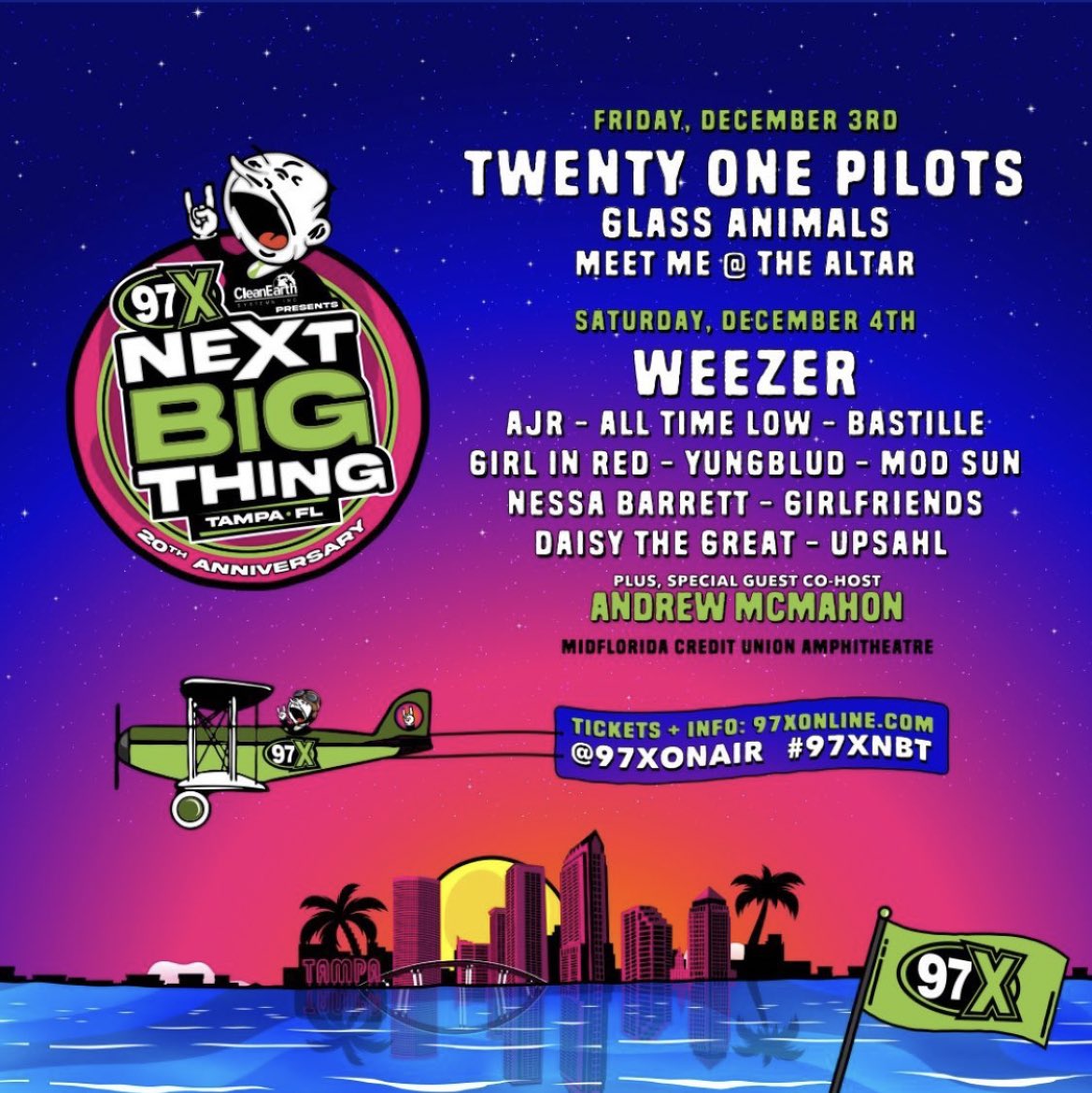 our friends at @97xonair are giving away a pair of pit tickets to day 1 of Next Big Thing. sign up to win here: 97xonline.com/fp/skeleton-cl…