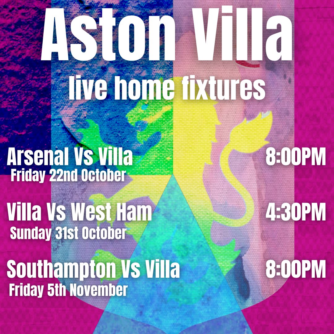 Gosta Green Pub (@gostagreenpub) on Twitter photo 3 Massive upcoming <a href="/astonvilla/">Aston Villa FC</a> games being shown live via <a href="/SkySportsPub/">SkySportsPub</a>. If you’re not travelling to the games, come watch them down the Gosta ⚽️ 3 Massive upcoming <a href="/astonvilla/">Aston Villa FC</a> games being shown live via <a href="/SkySportsPub/">SkySportsPub</a>. If you’re not travelling to the games, come watch them down the Gosta ⚽️