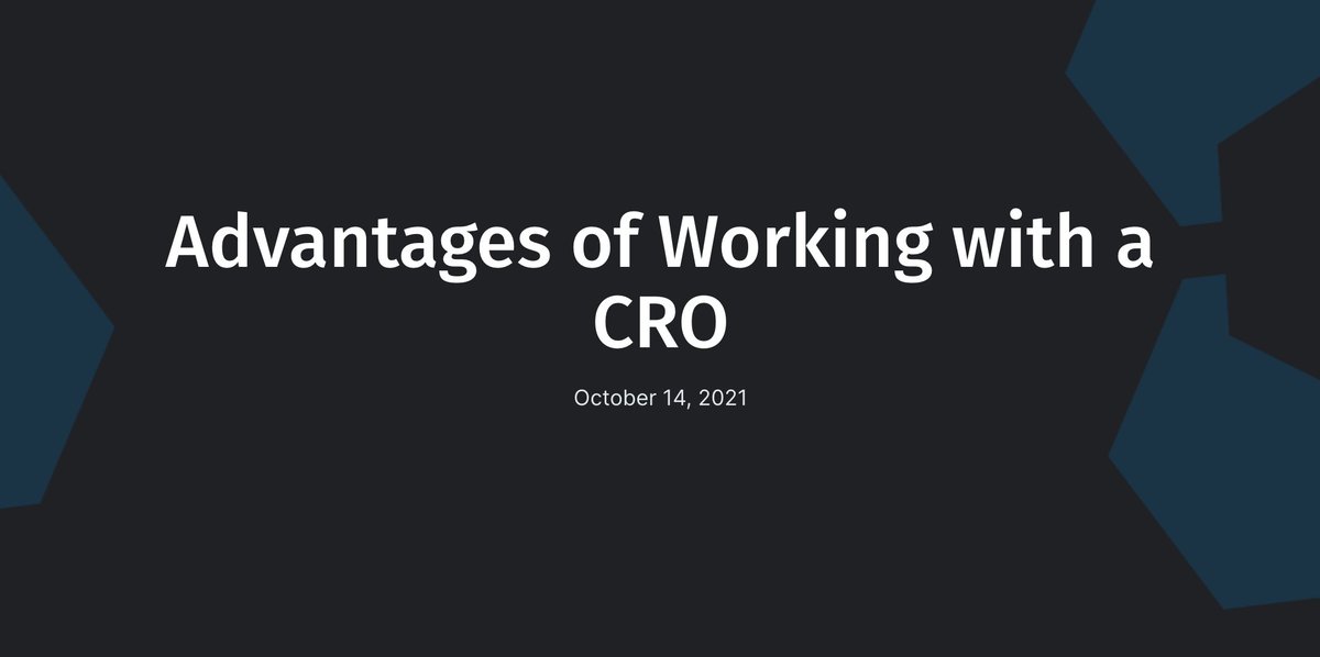 What are the Advantages of Working with a #CRO?

Read the full blog post by our Director of Regulatory Affairs, Dr. Jenna Brager, here: mymd.com/news/advantage… $MYMD #Healthcare #Science #Research