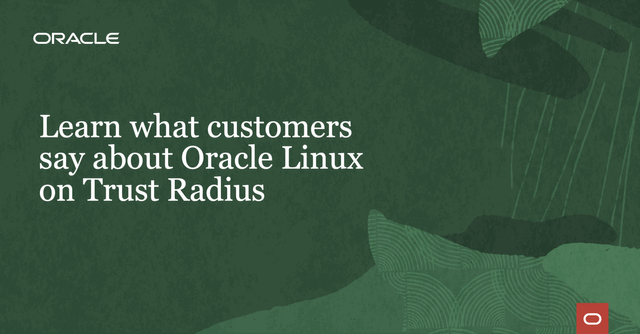 RichardCJose's tweet photo. Reviewers on @trustradius, are referring to @OracleLinux as “a robust operating system,” and "a solid stable #Linux distribution!” Find out more: https://t.co/bN5p3gHgos https://t.co/z0MucOeVtT