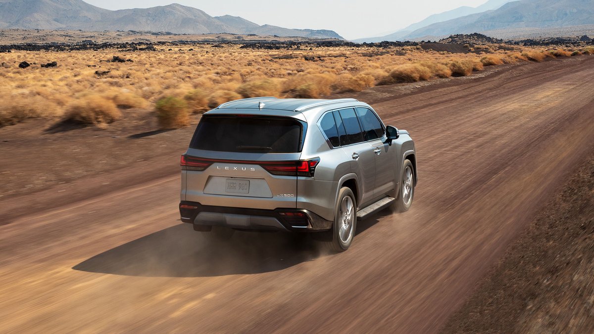 Lexus's tweet photo. Never compromise on comfort in the all-new 2022 #LexusLX. Reimagined for adventure on any terrain—it’s luxury that knows no limits. 

Learn more: https://t.co/fEG5oNhDHC https://t.co/xSd9WCbm5Z