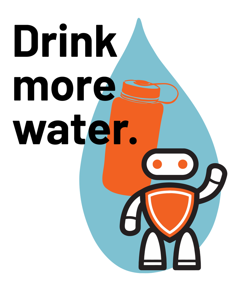 Don't let dehydration get in the way of your gaming session...