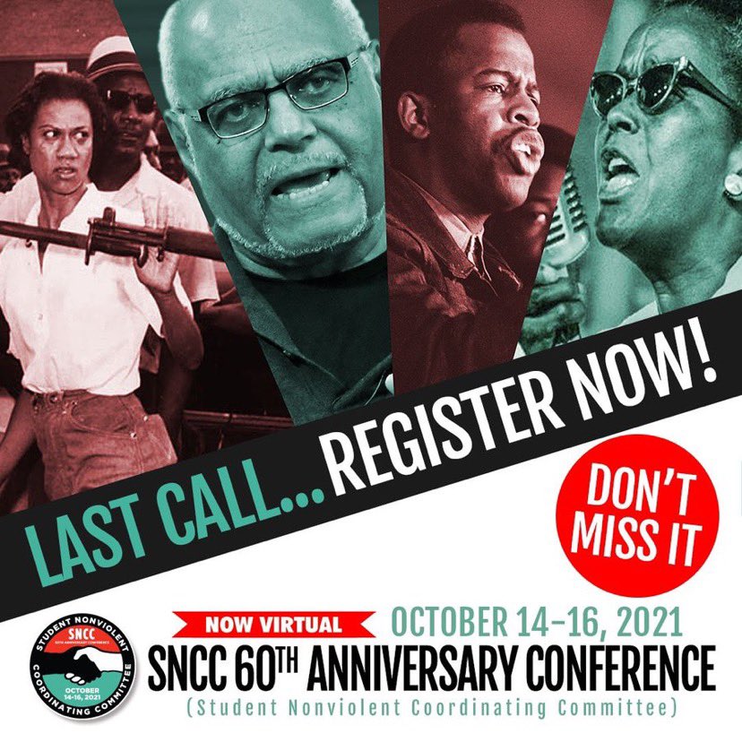 There’s no stronger weapon against inequality, and no better path to opportunity, than education. I'm honored to join @mrdannyglover, Maisha Moses & B.J. Walker for a powerful discussion on self determination and the future economy. Please join us at 2:25pm ET!#SNCC60th