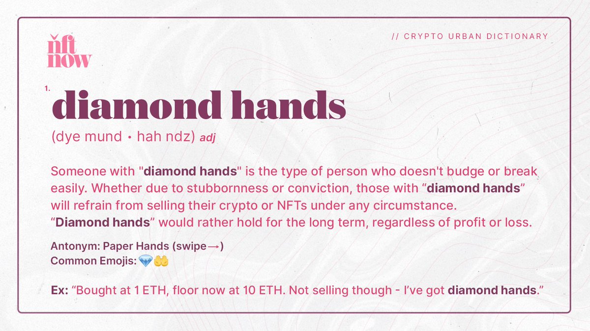 nowmedia's tweet photo. Here's the difference between diamond hands and paper hands 💎🙌 https://t.co/1Zb5uV7hfD