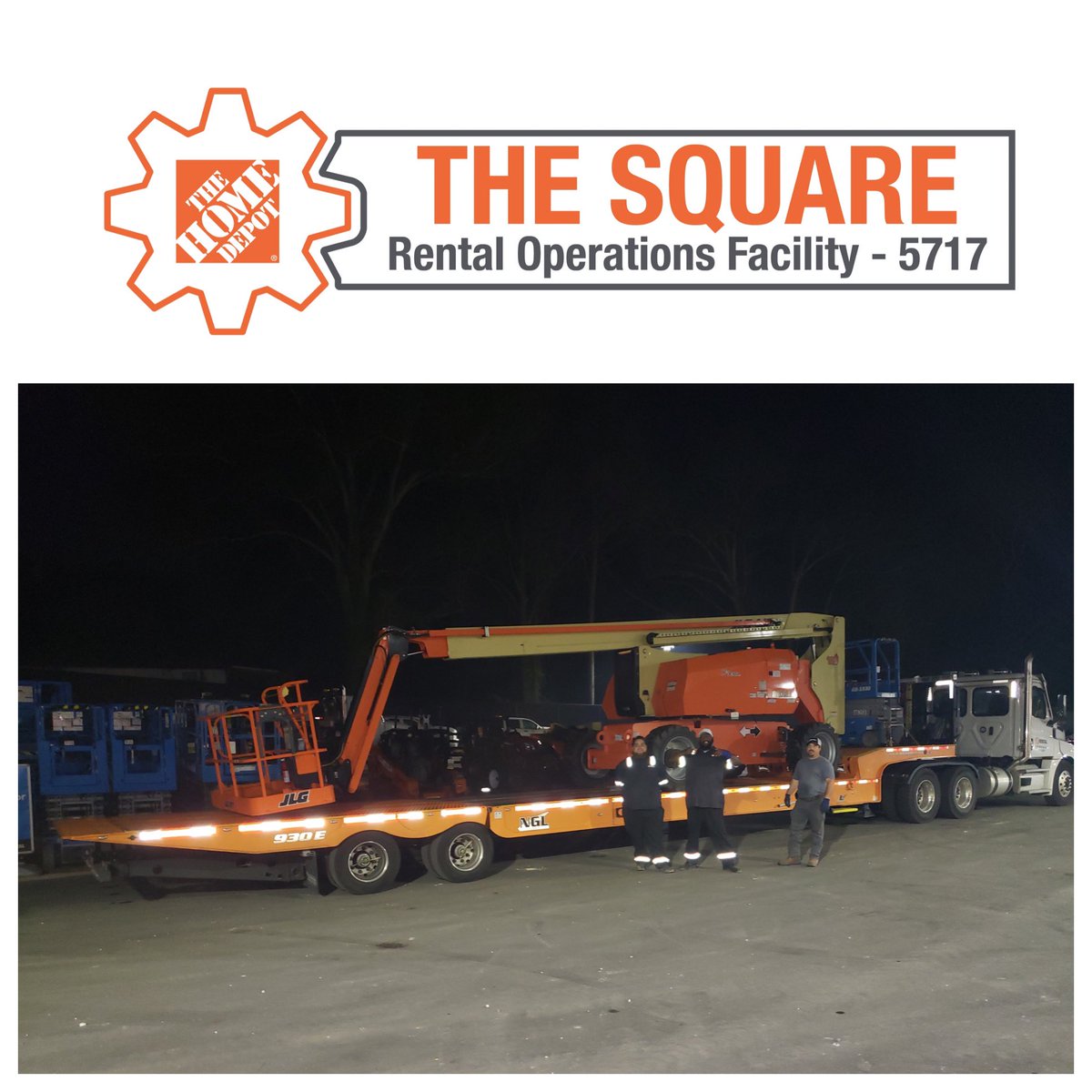 First 80’ boom delivery this morning from the Atlanta Rental Operations Facility. #milestone #thdrental #thesquare <a href="/spartanbeast17/">robert simmons</a> <a href="/BobbyPendleton3/">Bobby Pendleton</a> @RPorterHDRental @rich_loyd