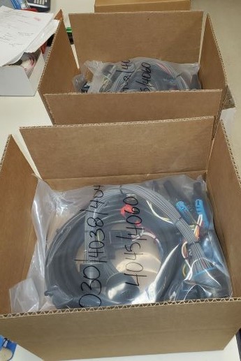 spraytest's tweet image. Another shipment being prepared for a happy dealer