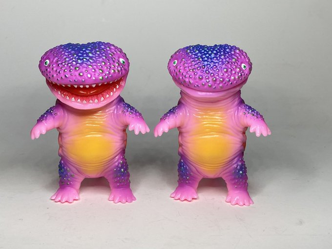 PICOPICO シブヤモダンソフビマーケット サンシロー 吽 ピコピコ彩色