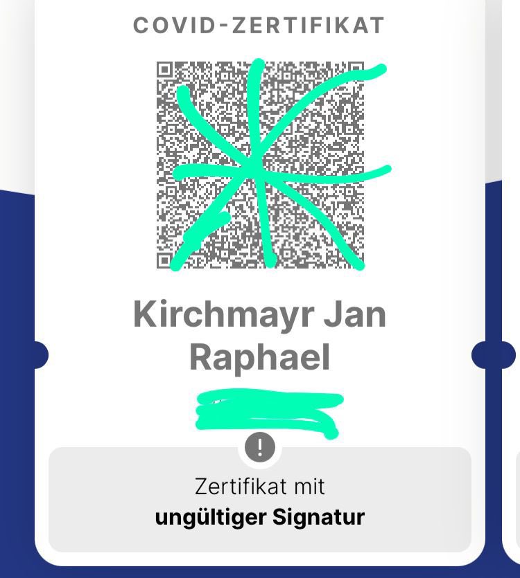 Jan Kirchmayr On Twitter Wer Hat Dasselbe Problem An Einem Freitagabend Relativ Ungunstig Bag Ofsp Ufsp Zertifikat Covid Covidzertifikat Https T Co Pn28nffx0d
