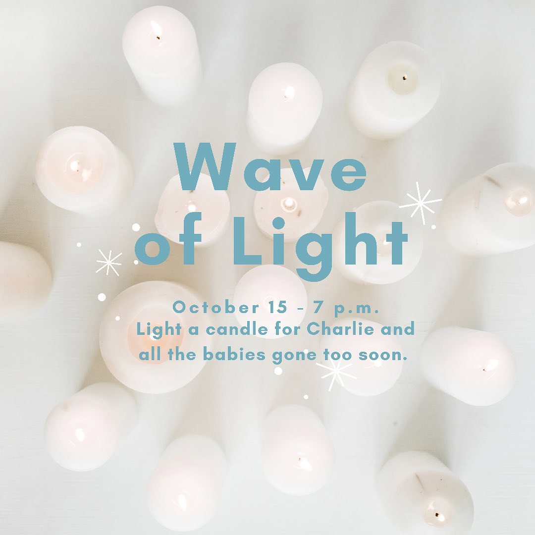 CharliesHouseKC's tweet photo. @Charlies_Kids In honor of children whose lives were gone too soon, #internationalwaveoflight at 7pm. Support families that walk a journey of grief. #safesleep #AloneBackCrib #waveoflight  #safesleepadvocate  #infantloss #pregnancyloss #stillbirth #suid #sids  #safesleepawareness https://t.co/1iOwg6cDei