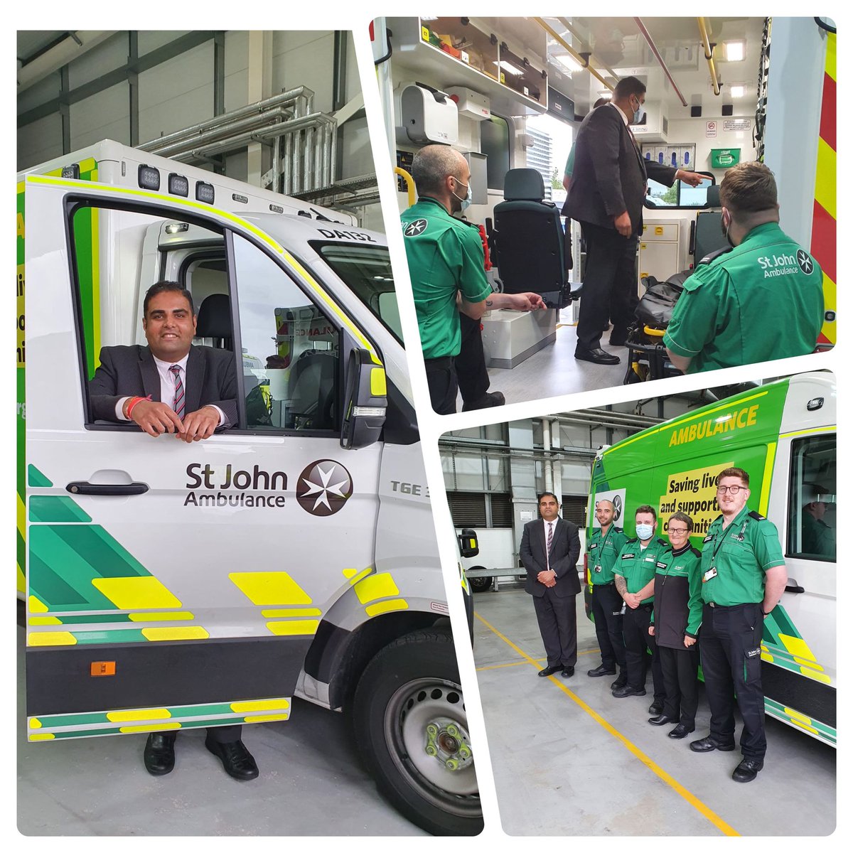 Last week, I visited the <a href="/stjohnambulance/">St John Ambulance England</a> service and training centre in Stockport, the organisation’s base in the North of England.

I was incredibly grateful to hear from the staff and volunteers about their excellent work and I truly encourage more people to get involved 🚑