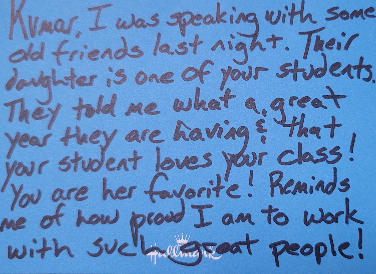 This made my day.
This made my school year .
This made me proud.