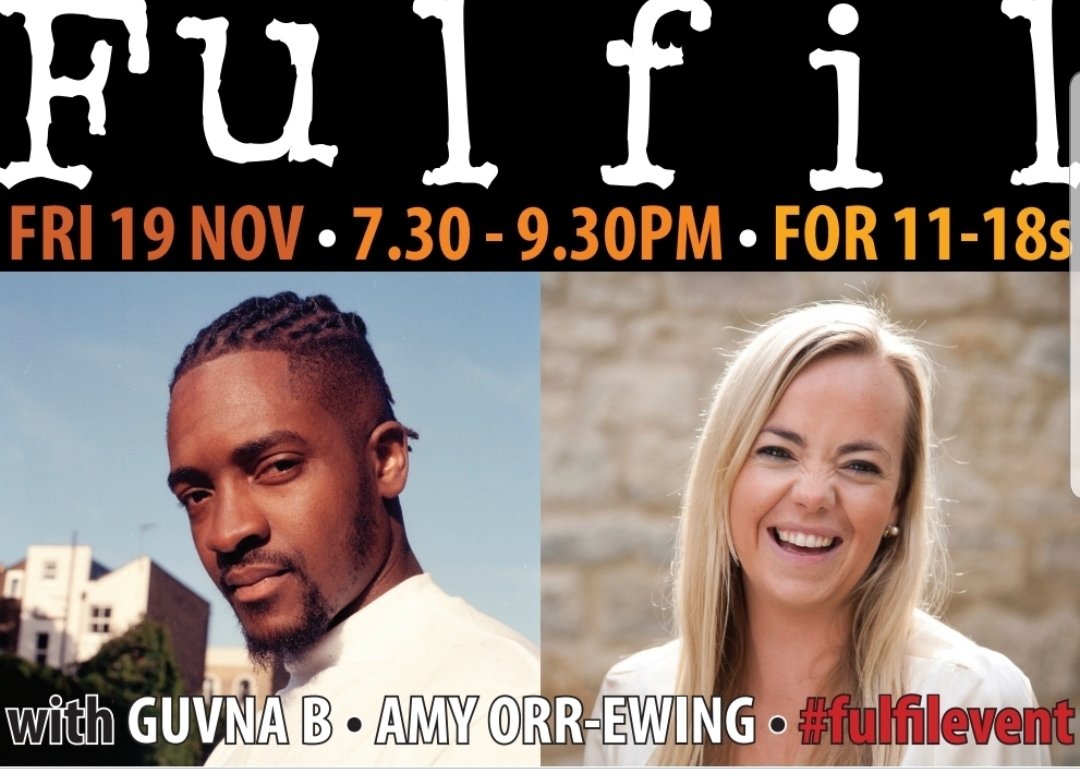 FulfilBCMyouth's tweet photo. 3 weeks tonight! @MZCC4 #fulfilevent on 19th November. @amyorrewing and @GuvnaB #fulfilevent @Bham_City_Missn https://t.co/InuS8nP4Kp