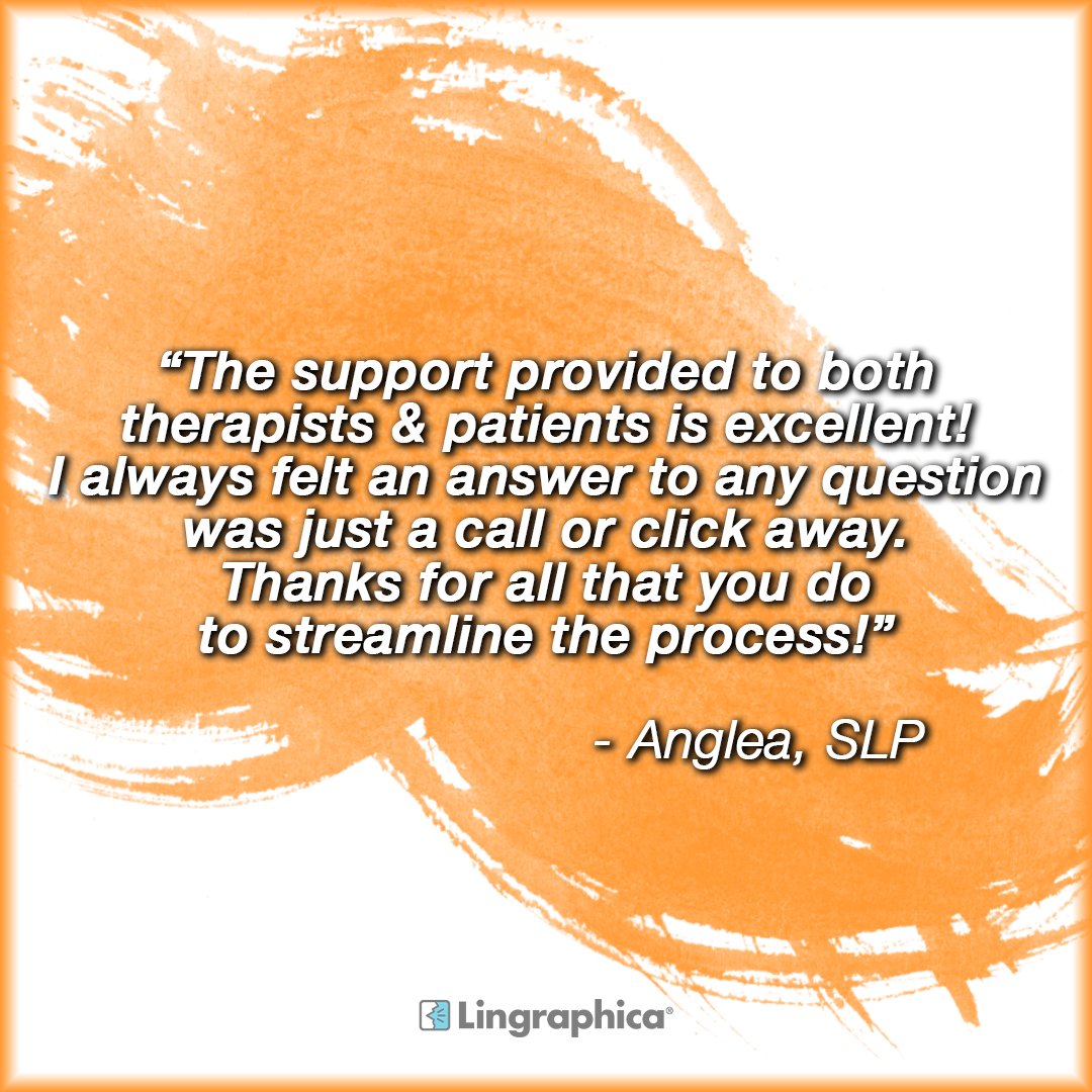 Lingraphica's tweet photo. It takes a village, and we're here for everyone involved in getting an AAC device in the hands of those who need it. #aac #aacdevice #slp #slpeeps #feedback #lingraphica https://t.co/ewCs4Vi0qt
