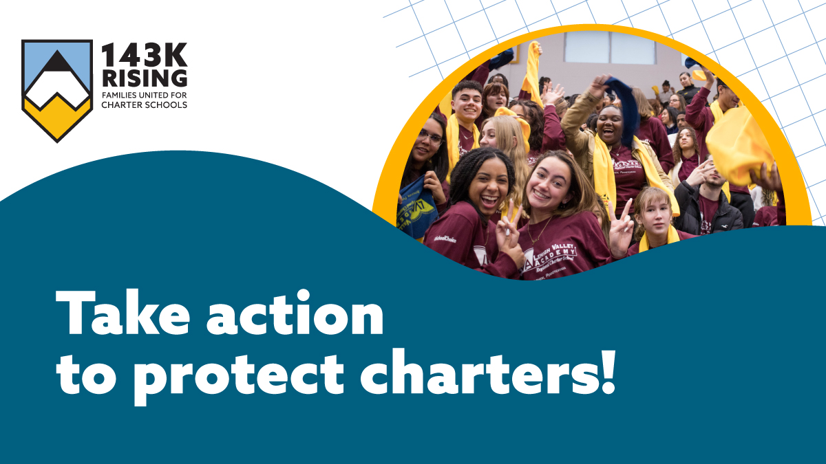 143KRising's tweet image. Only 3 days left! Monday is the last day to comment on Gov. Wolf's proposed charter school regulation. It takes less than five minutes to make your voice heard. Click here: bit.ly/3lB2V32