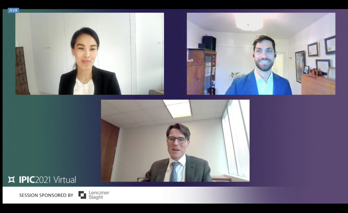 IPIC_Canada's tweet photo. Day 2 of #IPIC2021Virtual off to a great start with updates directly from the College of Patent Agents &amp; Trademark Agents, Canadian Intellectual Property Office @CIPO_Canada, along with a discussion on 'Summary Judgment &amp; Summary Trial: The World Has Changed. Did You Miss It?' https://t.co/yr6Erwi4Oz