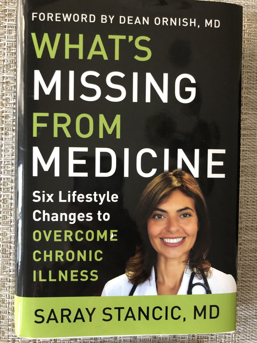 I am so excited to read this book- thank you for all you do for your community and to promote health via #lifestylemedicine Dr Stancic!
⁦<a href="/StancicMD/">Dr. Stancic</a>⁩ ⁦<a href="/PCRM/">Physicians Committee</a>⁩ ⁦<a href="/ACLifeMed/">American College of Lifestyle Medicine</a>⁩