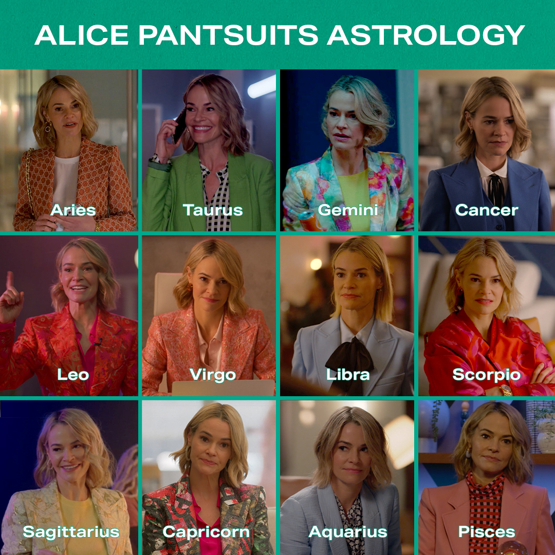 alice's pantsuits 🤝 astrology