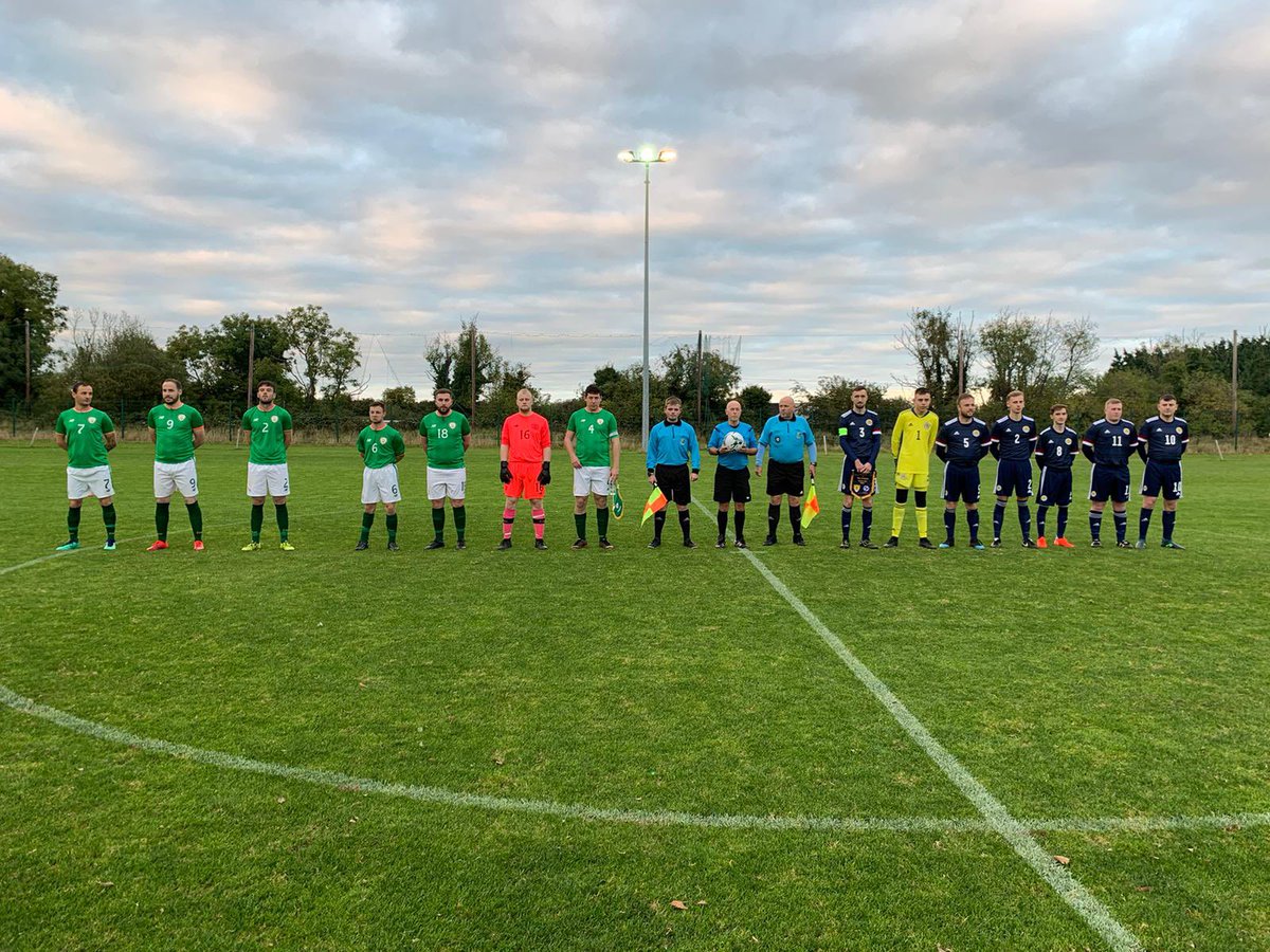 _heatherjameson's tweet photo. HALF TIME | #IRLSCO
Republic of Ireland 2-0 Scotland
Impressive first half from the Boys In Green. Goal scorers Gary Messet and Ryan McCormac were on fire ๐ฅ
#IRLCP | #COYBIG | #WeAreOne https://t.co/n6dGzdPacl